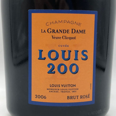 ヴーヴ クリコ ラ グランダム ブリュット ロゼ 2006 ルイ ヴィトン 生誕200年記念 750ml 12.5% Veuve Clicquot シャンパン【S1】