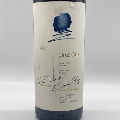 オーパスワン 2014 750ml 14.5% OPUS ONE カリフォルニアワイン【R2】