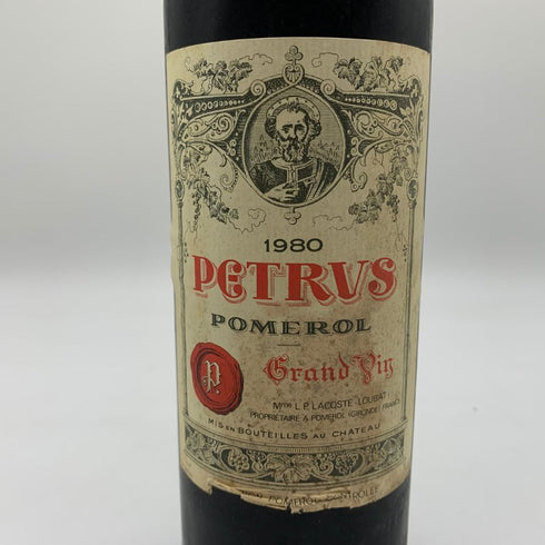 シャトー ペトリュス 1980 度数不明 750ml CHATEAU PETRUS 【AFA15】