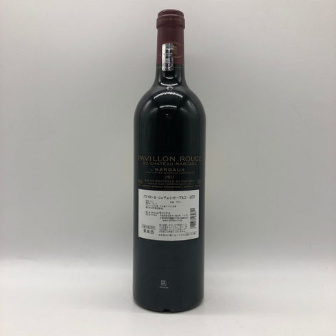 パヴィヨン ルージュ デュ シャトー マルゴー 2011 750ml 13% PAVILLON ROUGE DU CHATEAU MARGAUX ボルドーワイン【P4】