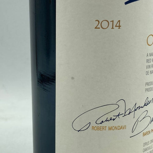 オーパスワン 2014 750ml 14.5% OPUS ONE カリフォルニアワイン【D2】