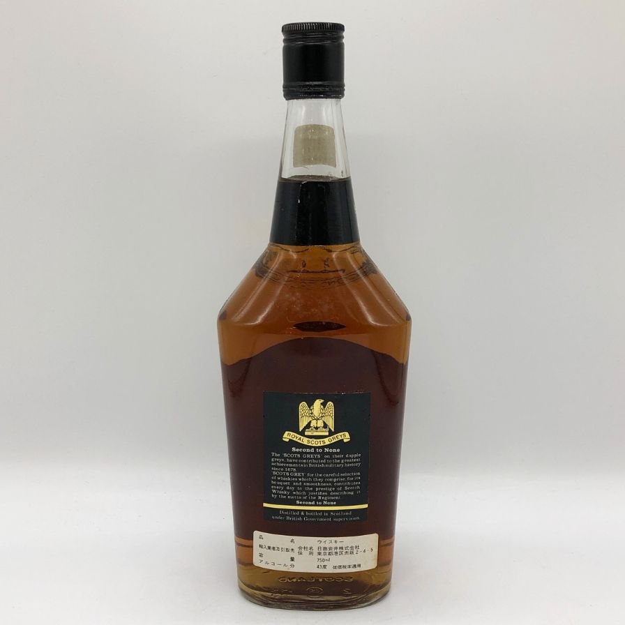 スコッツグレイ ブレンデッド スコッチウイスキー 特級 750ml 43
