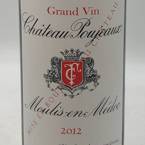 シャトー プジョー 2012 750ml 14% Chateau Poujeaux ボルドーワイン【C0】