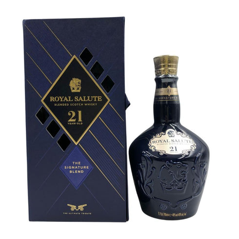ロイヤルサルート 21年 シグネチャーブレンド 700ml 40% ROYAL SALUTE スコッチウイスキー1424g【Q4】