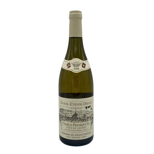 ダニエル エティエンヌ ドゥフェ 2006 シャブリ プルミエ クリュ コート ド レシェ 750ml 13% DANIEL-ETIENNE DEFAIX CHABLIS 1ER CRU COTE DE LECHET 白ワイン【W1】