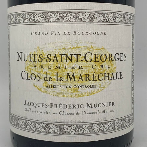 ジャック フレデリックミニュエ ニュイ サン ジョルジュ プルミエ クリュ クロ ド ラ マレシャル 2018 13% 750ml Jacques Frederic Mugnier Nuits Saint Georges 1er Cru Clos de la Marechale ブルゴーニュワイン【X】