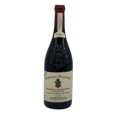 シャトー ボーカステル オマージュ ア ジャックペラン 2000 750ml 14.5% Chateau de Beaucastel フランスワイン【AFA15】