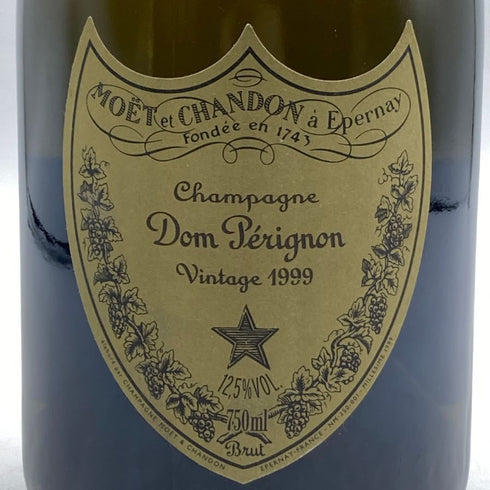 ドンペリニヨン ブリュット 白 ヴィンテージ 1999 750ml 12.5% Dom Perignon Brut シャンパン【U1】