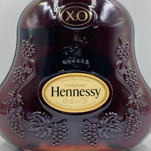 ヘネシー XO 黒キャップ クリアボトル 1500ml 40% Hennessy コニャック【P】