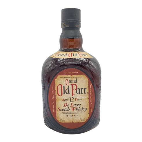 グランド オールドパー 12年 デラックス 750ml 43% Grand Old Parr De Luxe スコッチウイスキー【V1】