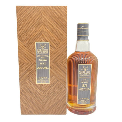 ゴードン&マクファイル プライベート コレクション スペイバーン 44年 1977 59.2% 700ml GORDON&MACPHAIL PRIVATE COLLECTION SPEYBURN スコッチウイスキー【同梱不可】【V4】