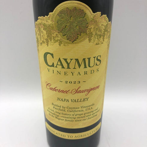 ケイマス ヴィンヤーズ 2023 750ml 14.2% CAYMUS VINEYARDS カリフォルニアワイン【G4】