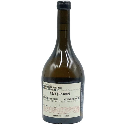 シン クア ノン ドゥー グルヌイユ 2016 750ml 15.5% SINE QUA NON DEUX GRENOUILLES 白ワイン【X4】