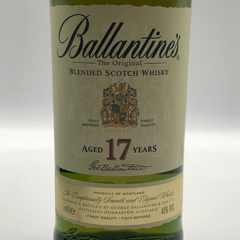 バランタイン 17年 700ml 40% 国内正規品 BALLANTINE'S スコッチウイスキー【J0】