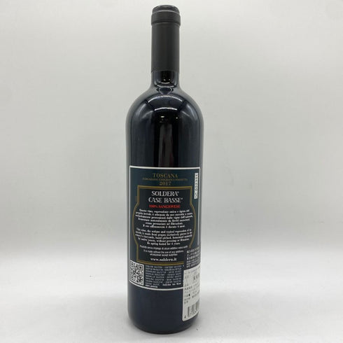 トスカーナ カーゼ バッセ ソルデラ 2017 750ml 14% TOSCANA CASE BASSE SOLDERA 【I4】