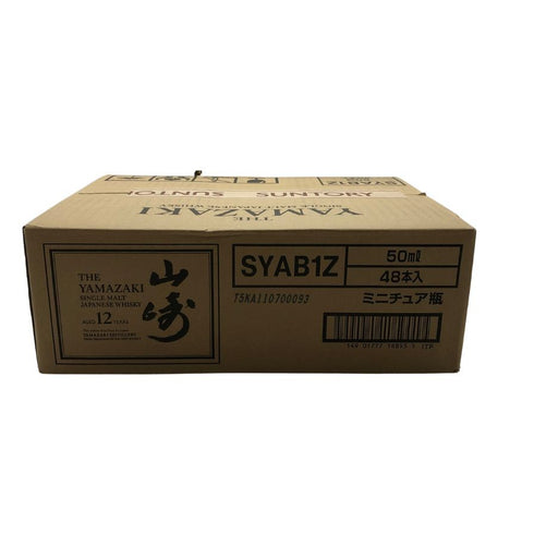 東京都限定◆サントリー 山崎 12年 ミニボトル シングル 43% 50ml SUNTORY 1ケース 【同梱不可】【l1】