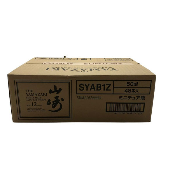 東京都限定◆サントリー 山崎 12年 ミニボトル シングル 43% 50ml SUNTORY 1ケース 【同梱不可】【l1】