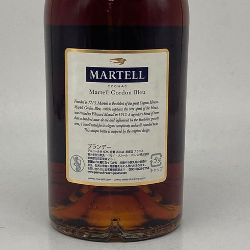 マーテル コルドンブルー エクストラオールド 700ml 40% MARTELL CORDON BLEU EXTRA OLD コニャック【T1】
