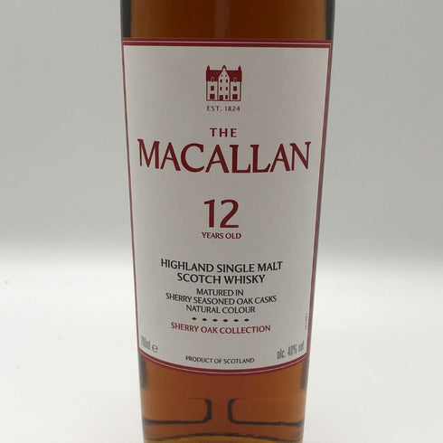 マッカラン 12年 シェリーオーク コレクション 40% 700ml MACALLAN スコッチウイスキー【K4】