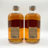 東京都限定◆ニッカ ウイスキー ピュアモルト 蒸留所限定 ブラック レッド 500ml 43% NIKKA WHISKY PURE MALT 2本セット 【F4】