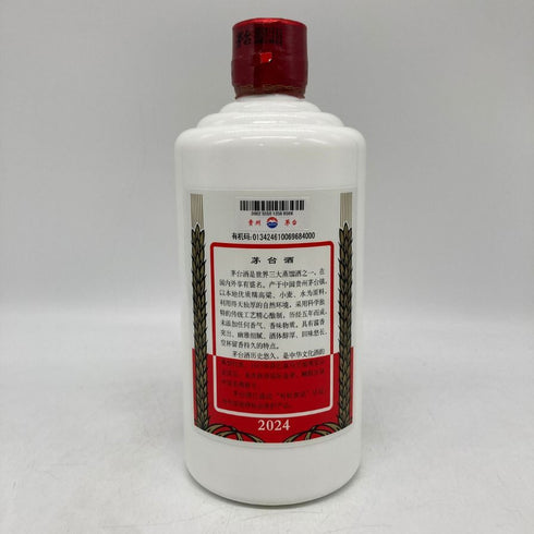 貴州茅台酒 マオタイ酒 天女ラベル 2024 500ml 53% MOUTAI KWEICHOW 中国酒960.9g【Q1】