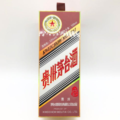 マオタイ酒 五星麦 干支ボトル 乙巳蛇年 500ml 53% 2025 MOUTAI 中国酒1007g【U1】
