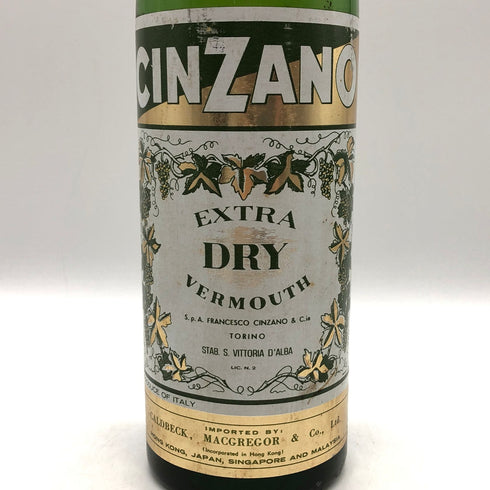 チンザノ エクストラドライ 旧ボトル ベルモット 950ml 18% CINZANO リキュール【G4】