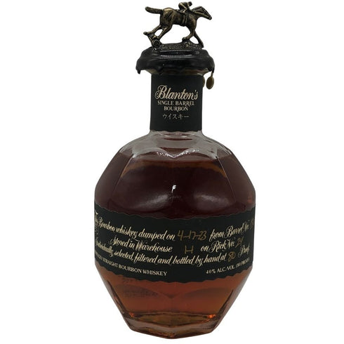 ブラントン シングルバレル ブラックラベル 2023 750ml 40% Blanton's SINGLE BARREL BLACK LABEL バーボン【F2】
