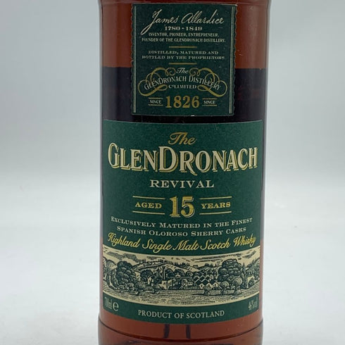 グレンドロナック 15年 リバイバル 46% 700ml GLENDRONACH スコッチウイスキー【X0】
