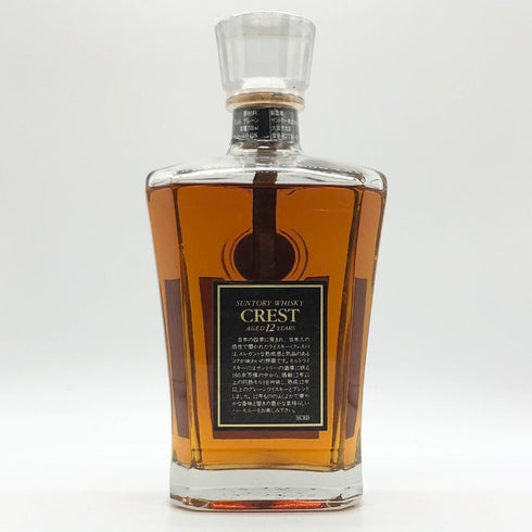 東京都限定◆サントリー クレスト 12年 向獅子マーク 700ml 43% SUNTORY 【H】