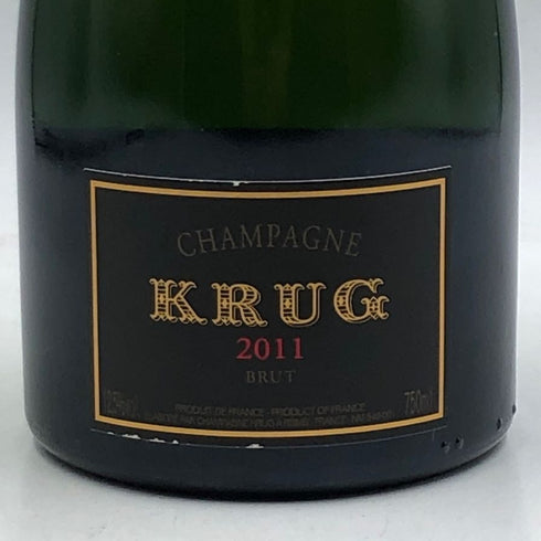 クリュッグ ブリュット ヴィンテージ 2011 750ml 12.5% KRUG BRUT VINTAGE シャンパン【A3】