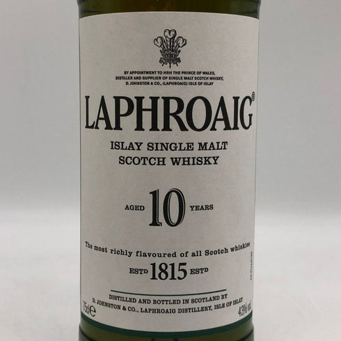ラフロイグ 10年 シングルモルト スコッチウイスキー 750ml 43% LAPRHROAIG スコッチウイスキー【L1】