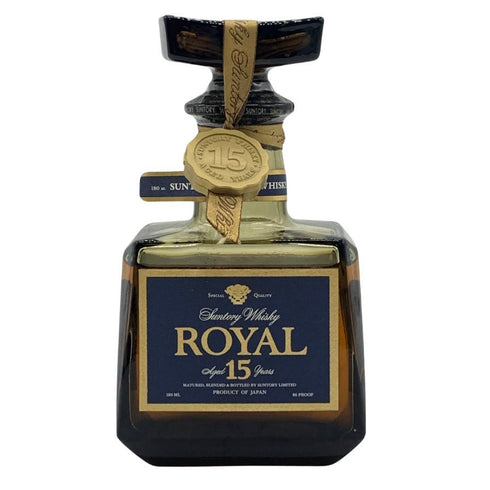 東京都限定◆サントリーローヤル 15年 ブルーラベル 180ml 43% SUNTORY WHISKY ROYAL 【J4】