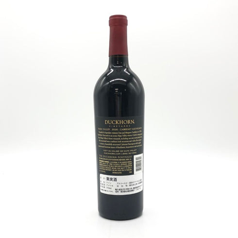 ダックホーン ヴィンヤーズ カベルネソーヴィニヨン ナパヴァレー 2020 750ml 14.5% DUCKHORN VINEYARDS Cabernet Sauvignon NAPA VALLEY カリフォルニアワイン【Z】