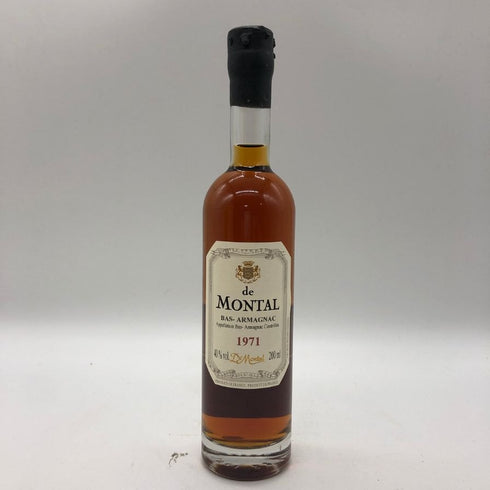 アルマニャック ド モンタル 1971 200ml 40% Armagnac de Montal ブランデー【J4】