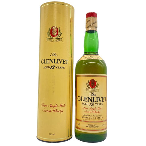 グレンリベット 12年 ピュアシングルモルト スコッチウィスキー 750ml THE GLENLIVET 【I】