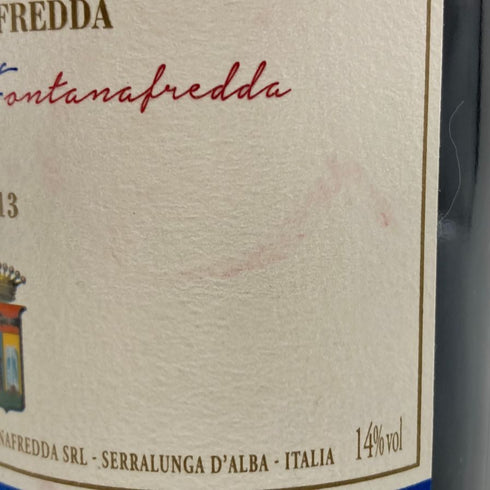 フォンタナフレッダ バローロ 2013 750ml 14% FONTANAFREDDA BAROLO 【E】