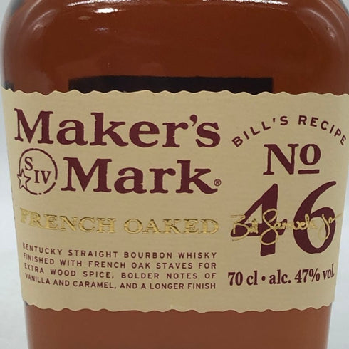 メーカーズマーク 46 フレンチオーク 47% 700ml MakersMark バーボン【U0】