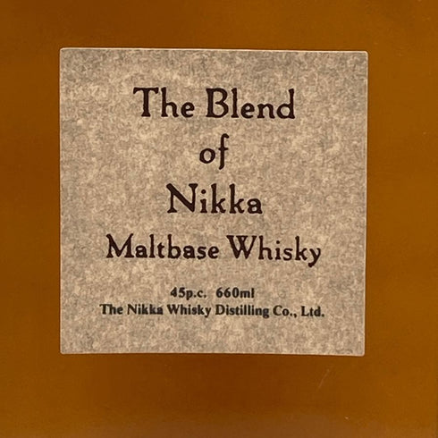 東京都限定◆ザ ブレンド オブ ニッカ モルトベース 660ml 45% The Blend of Nikka Maltbase Whisky 【E】