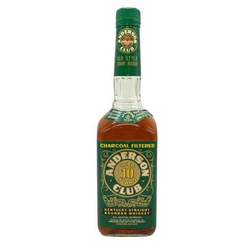 アンダーソンクラブ 10年 750ml 43% ANDERSON CLUB バーボン【E】