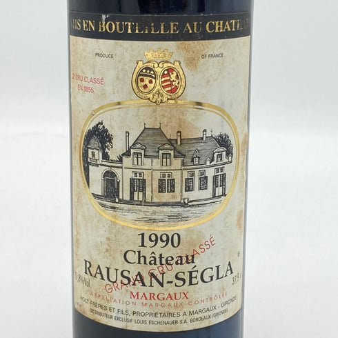 シャトー ローザン セグラ 1990 375ml 12.8% Chateau Rauzan Segla ボルドーワイン【L1】