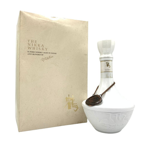 東京都限定◆ニッカ 鶴 白陶器 750ml 1498g NIKKA 【P4】