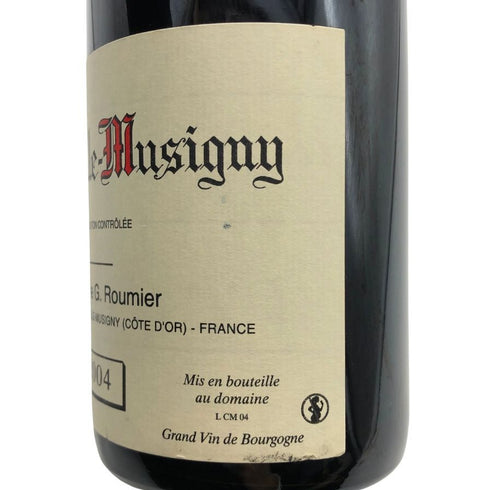 ドメーヌ ジョルジュ ルーミエ シャンボール ミュジニー 2004 750ml 13% Domaine George Roumier CHAMBOLLE-MUSIGN フランスワイン【H3】