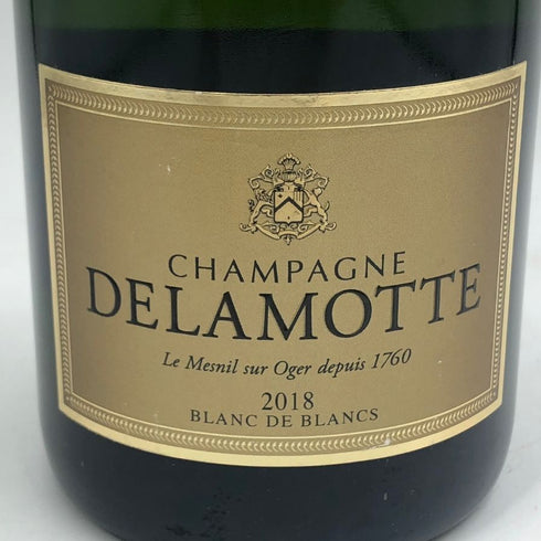 ドゥラモット ブリュット ブラン ド ブラン ミレジメ 2018 750ml 12% DELAMOTTE シャンパン【E4】