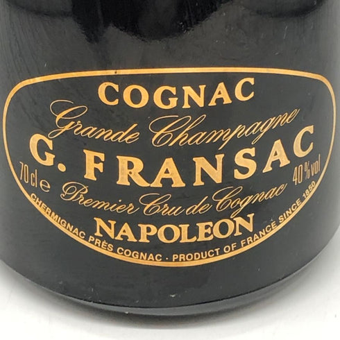 Gフランサック コニャック ナポレオン 700ml 40% G. FRANSAC コニャック【A3】