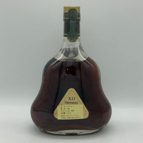 ヘネシーXO 金キャップ オリジナルクリアボトル 700ml 40% Hennessy コニャック【D1】