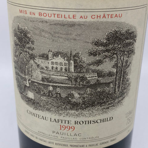 シャトー ラフィット ロートシルト 1999 750ml 12.5% CHATEAU LAFITE ROTHSCHILD ボルドーワイン【U】