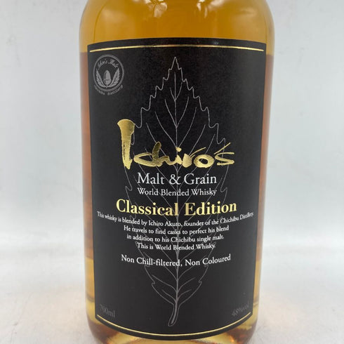 東京都限定◆イチローズモルト クラシカル エディション 700ml 48% Ichiro's Malt Classical Edition 【F4】