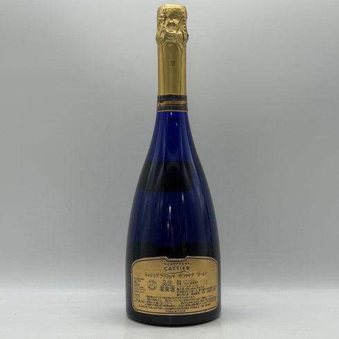 キャティア サファイア ゴールドラベル ブリュット 750ml 12.5% CATTIER Saphir シャンパン【B3】