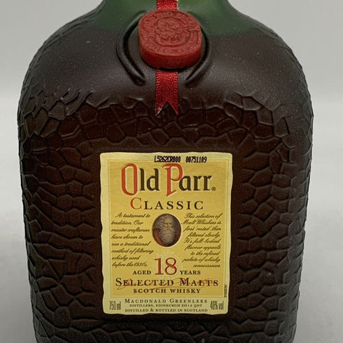 オールドパー クラシック 18年 750ml 46% Old Parr CLASSIC スコッチウイスキー【G2】